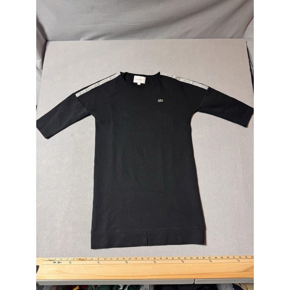 Lacoste Sport Black  Dress Size 34 Women's Athletic Lightweight Golf Breathable